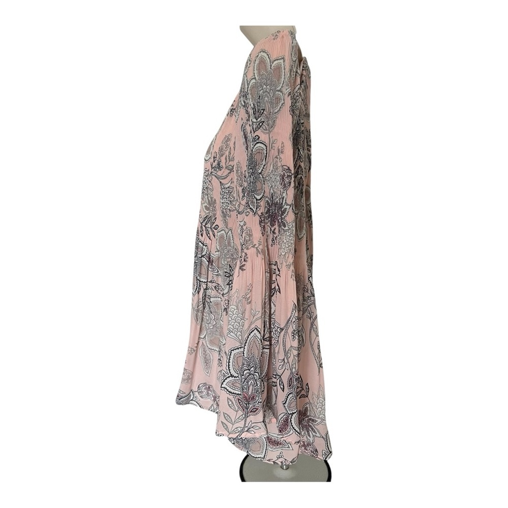 Spense Floral Paisley Pink Women's Top - Picture 4 of 6